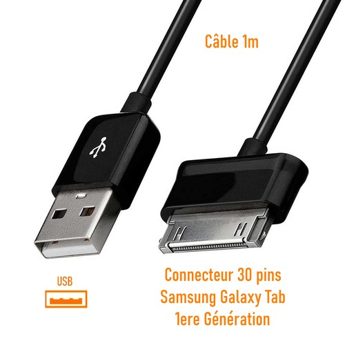 Câble usb pour - usb, galaxy